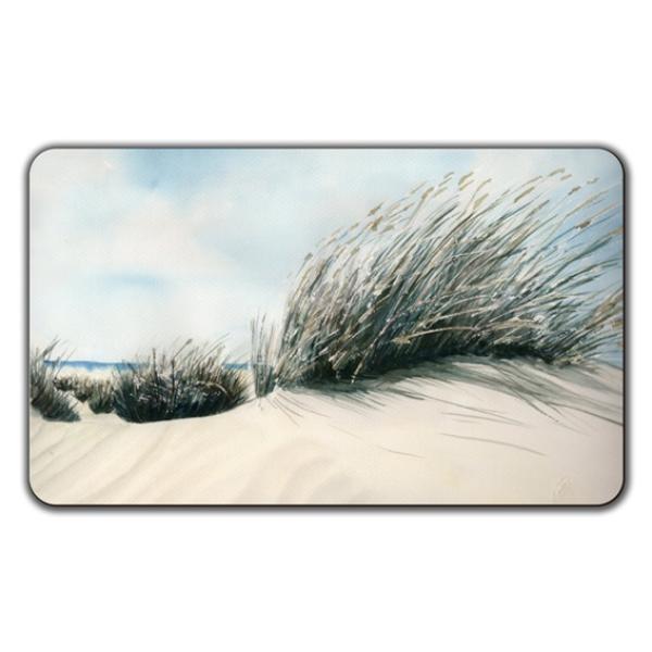 Frühstücksbrettchen Brettchen Aquarell Maritim Kunst Druck Kunstdruck Dänemark Nordsee Ostsee Düne Meer Möwe Strand